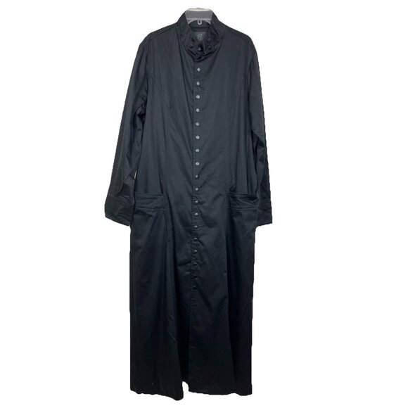 XL Vintage lip Service Blacklist Mens Musty Duster Victorian Goth Vampire - Picture 2 of 5